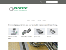 Tablet Screenshot of kagetecdrains.com
